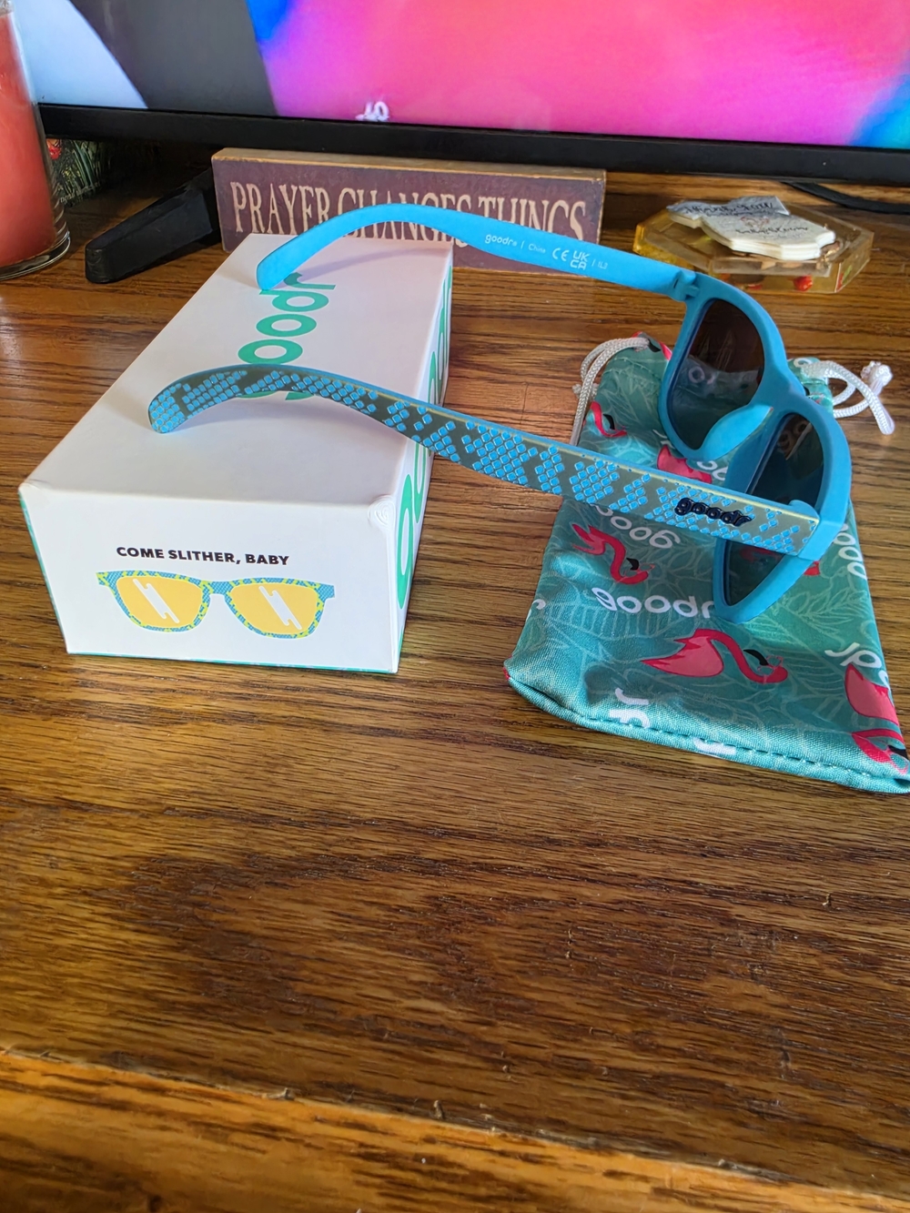 Goodr Turquoise Blue Sunglasses - Lightweight Polarized Women's Shades